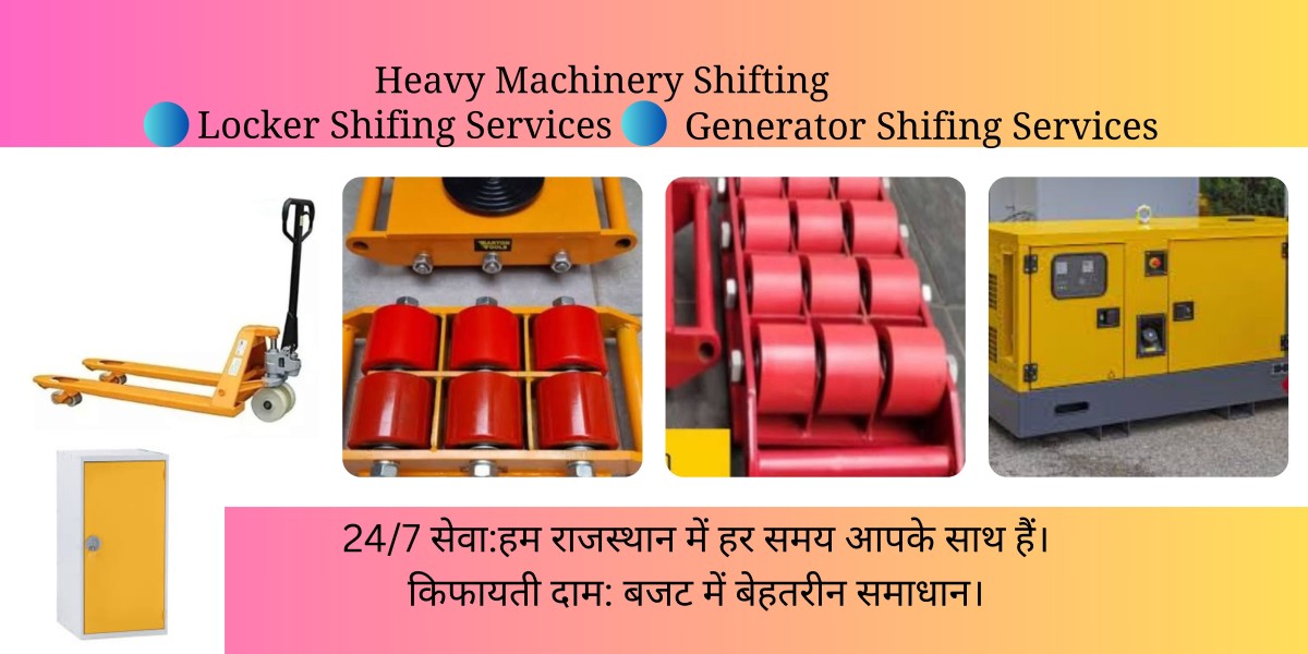 Heavy Machinery Shifting Services in Jodhpur